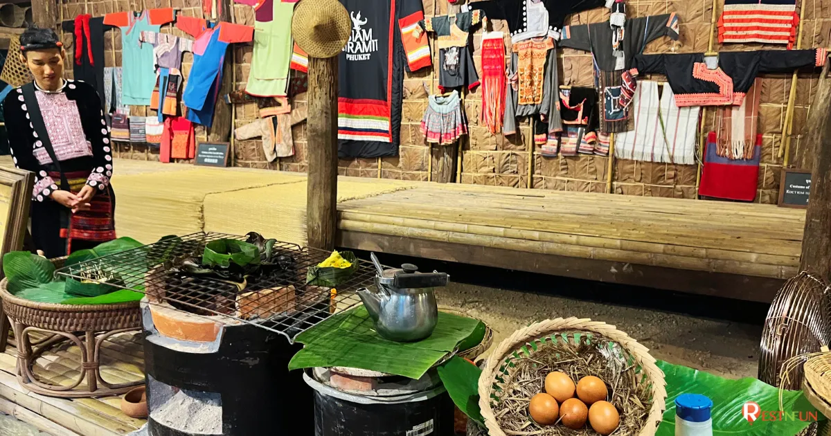 Watch local activities at Siam Niramit Phuket